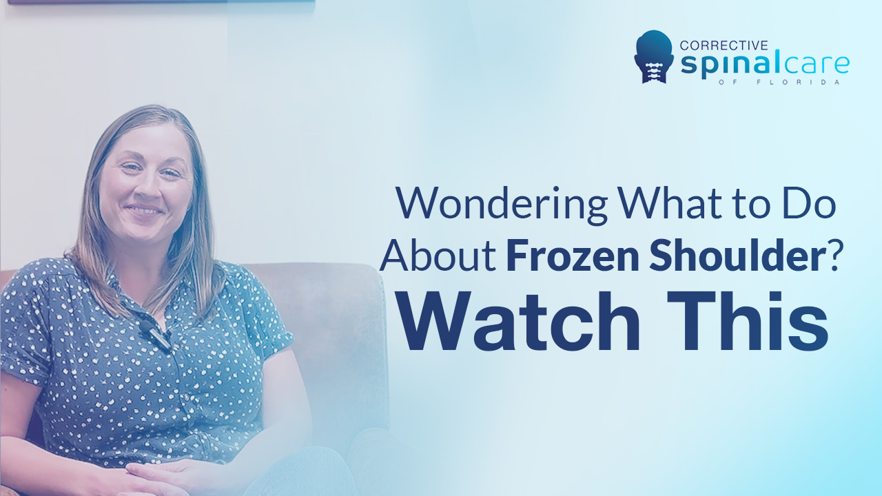 Wondering What to Do About Frozen Shoulder? Watch This | Fort Myers Chiropractor